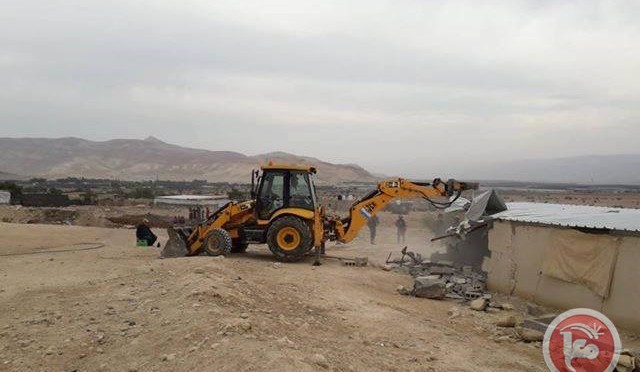 DESTRUCTIONS DANS LA VALLÉE DU JOURDAIN À AL  FASAYEL